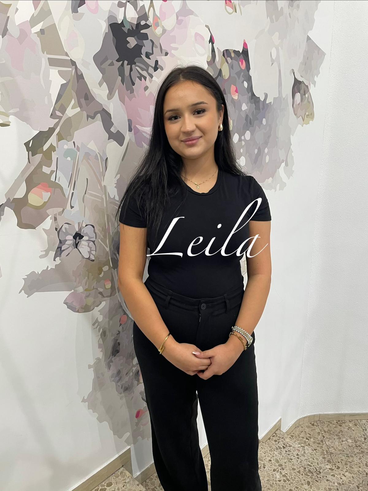 Porträt von Leila, Auszubildende bei Haircare by Natali